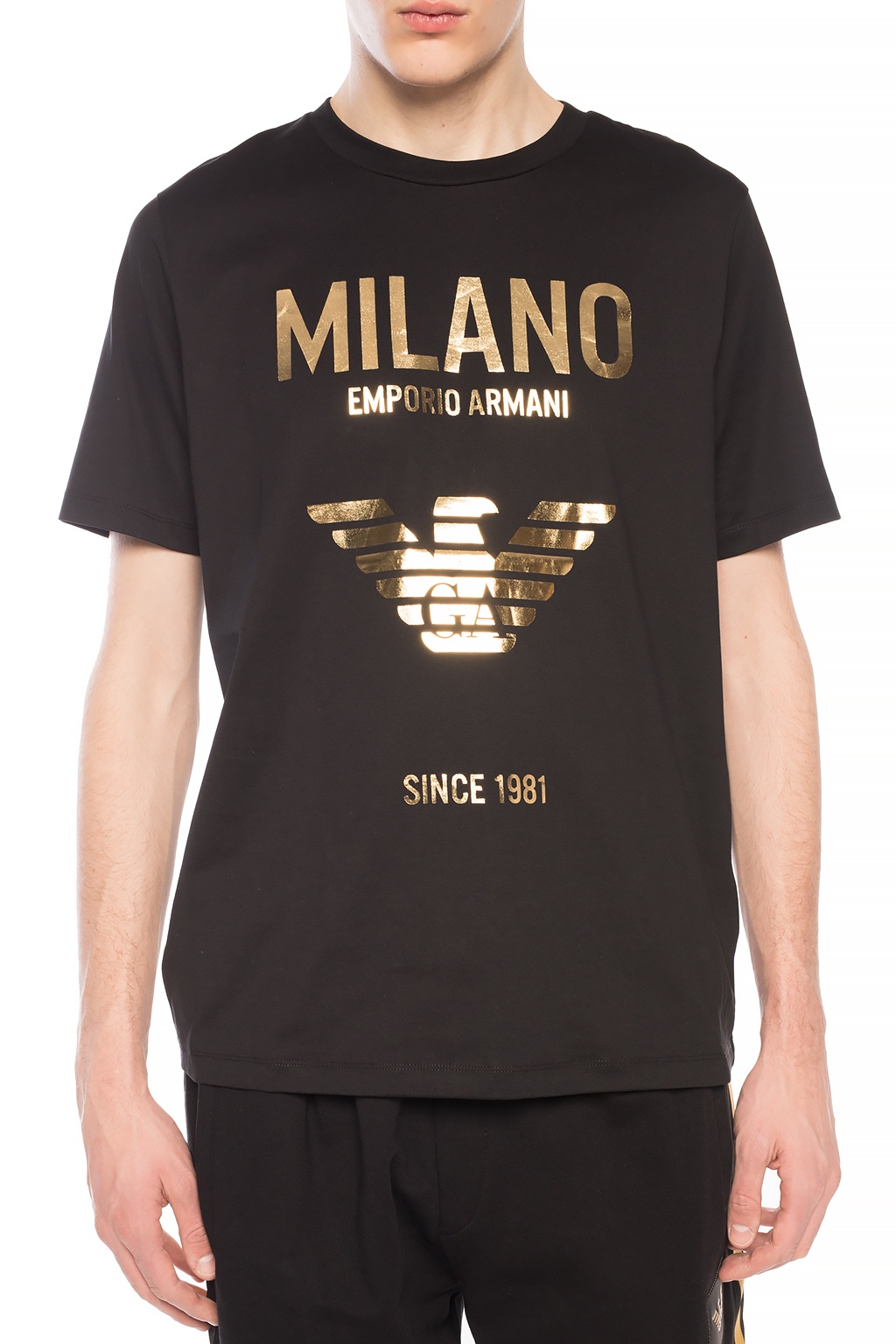 Emporio Armani Printed T-shirt | Men's Clothing | Vitkac